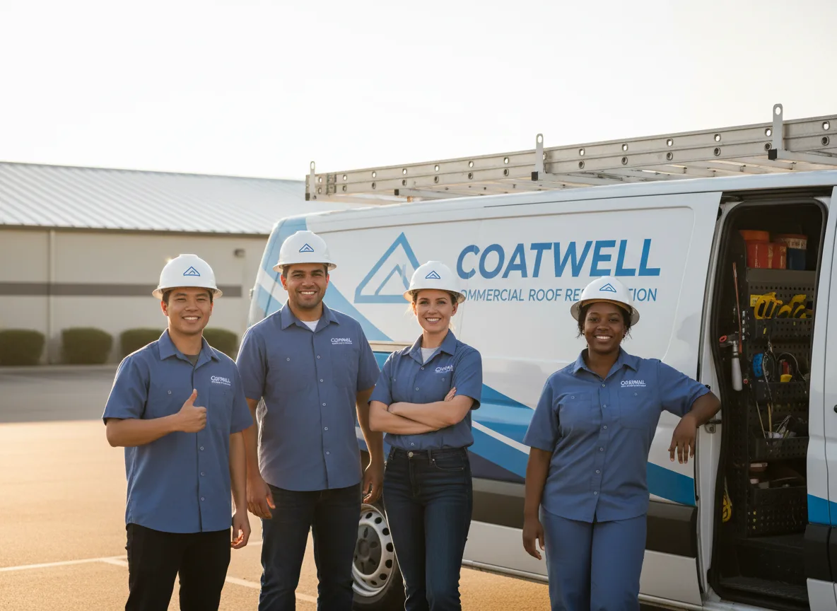 Commercial roof coating company in Lydia, SC